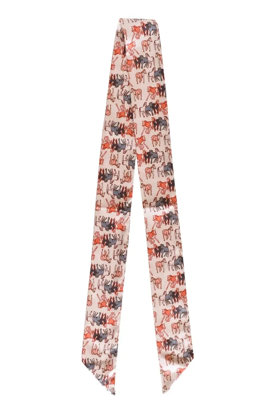 Mustang Meadows silk twilly