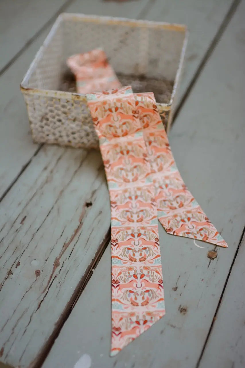 Polyester and Silk twilly