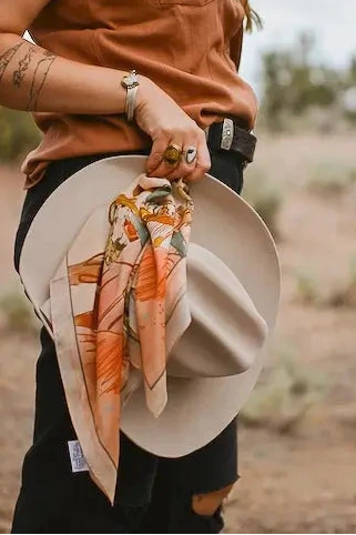 September Ride Cowgirl bandana