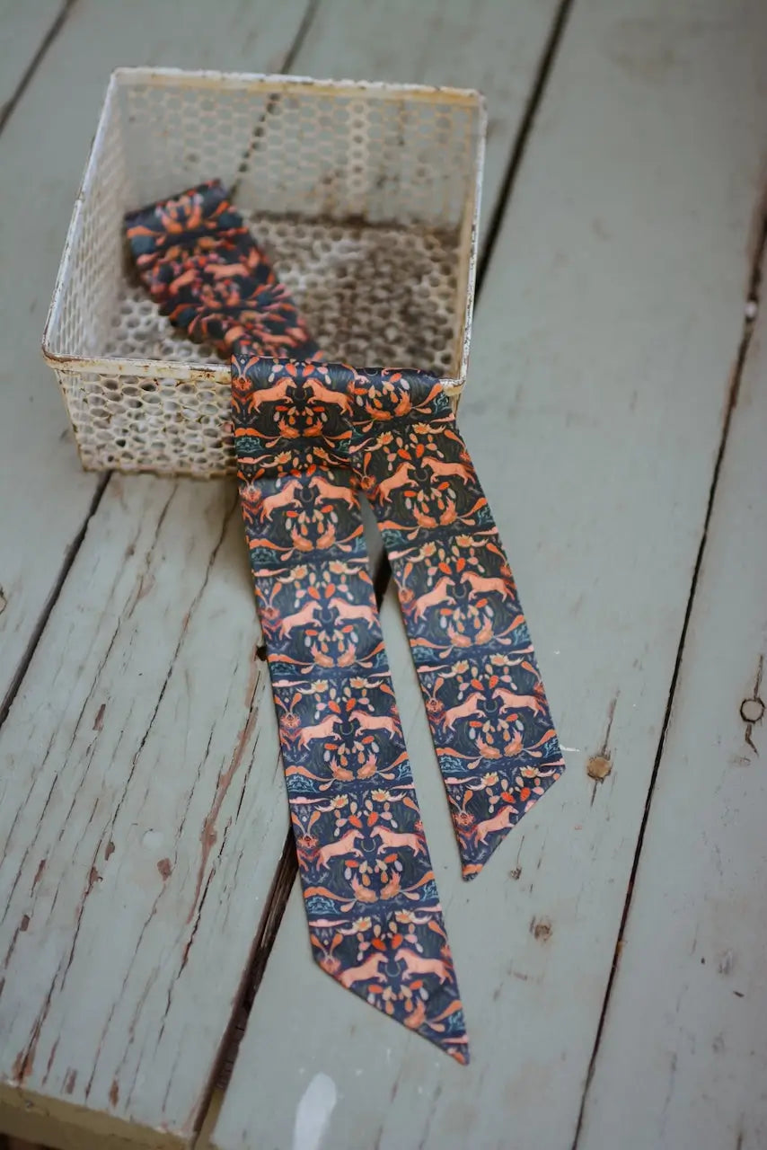 Prairie Days in Denim twilly