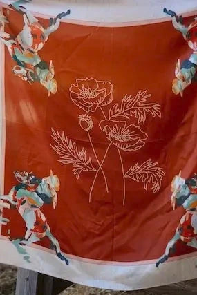 Silk and Tencel bandana