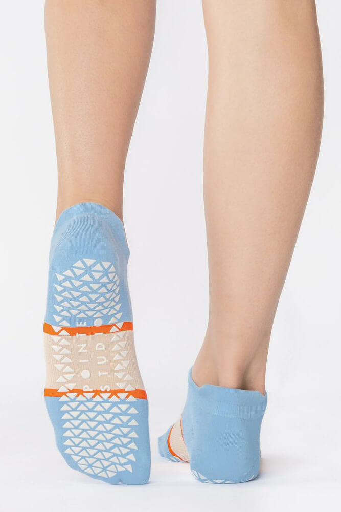 Pointe Studio team full foot grip sock in alaska