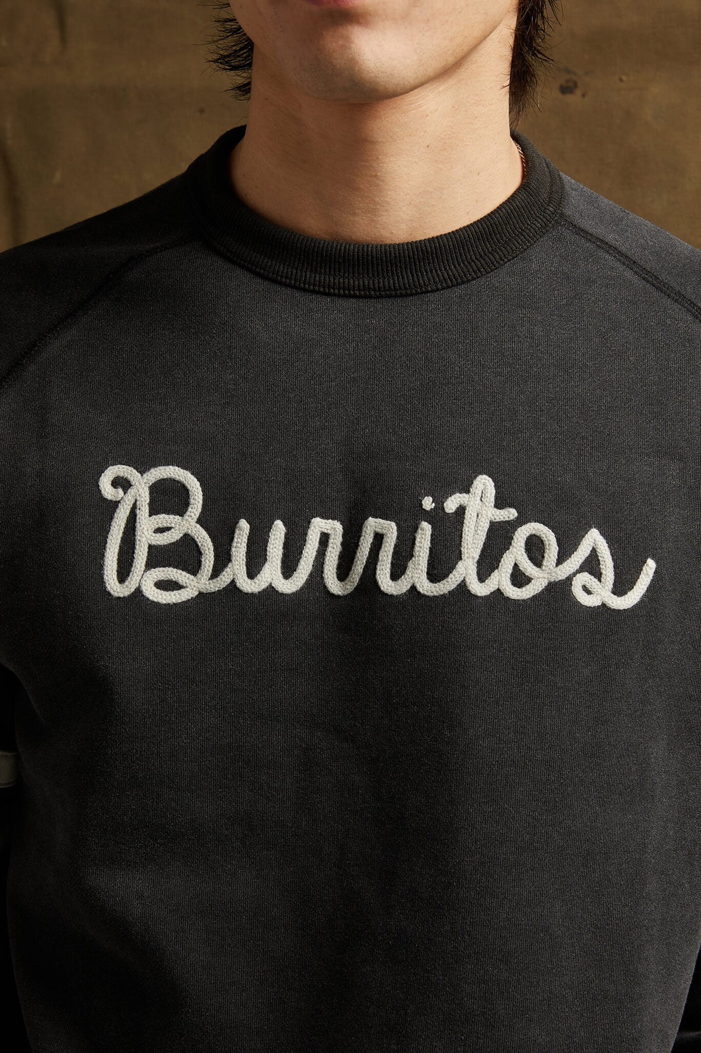 Pyknic Burritos Chainstitch crewneck