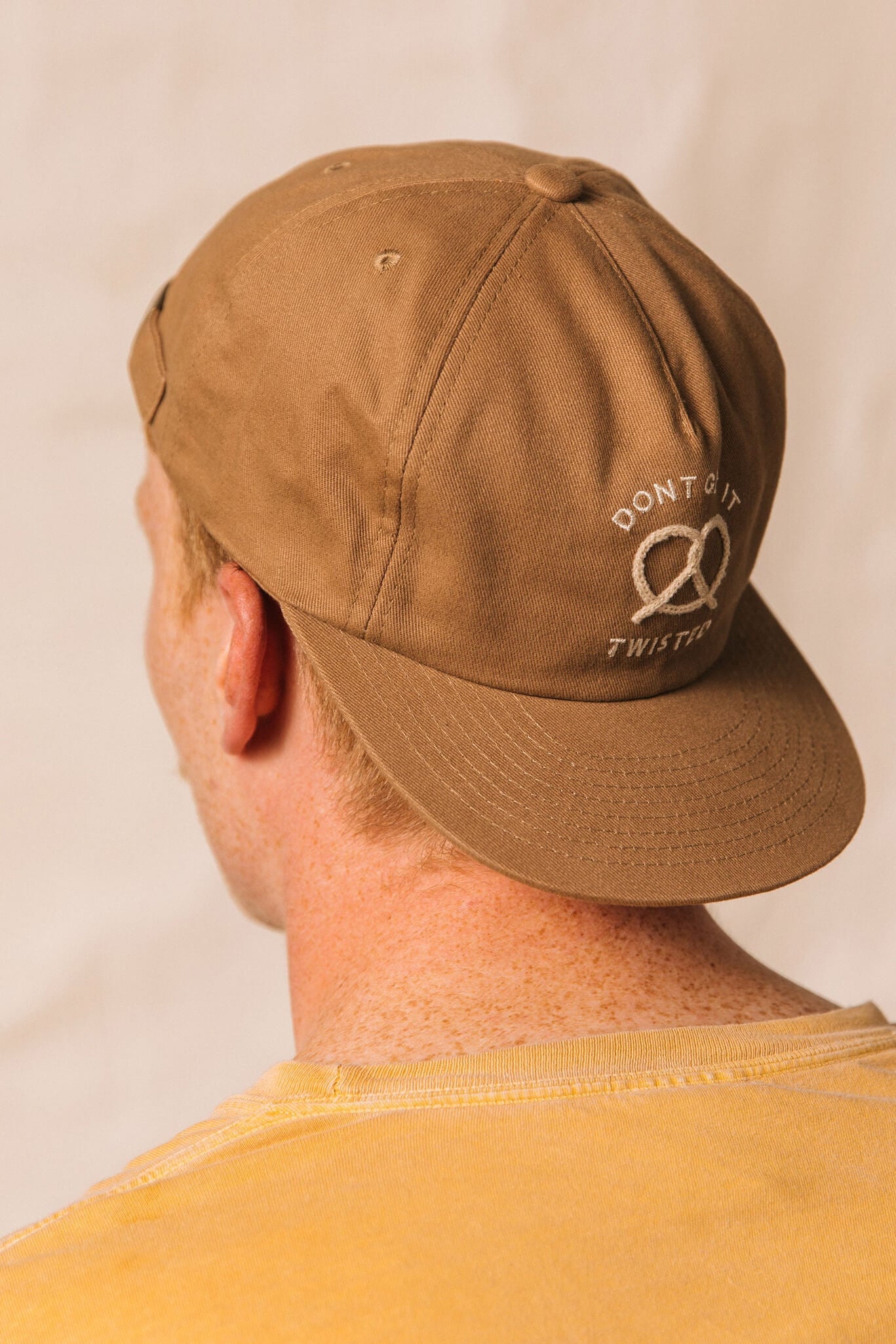 Pyknic Don't Get It Twisted Pretzel Chainstitch hat 