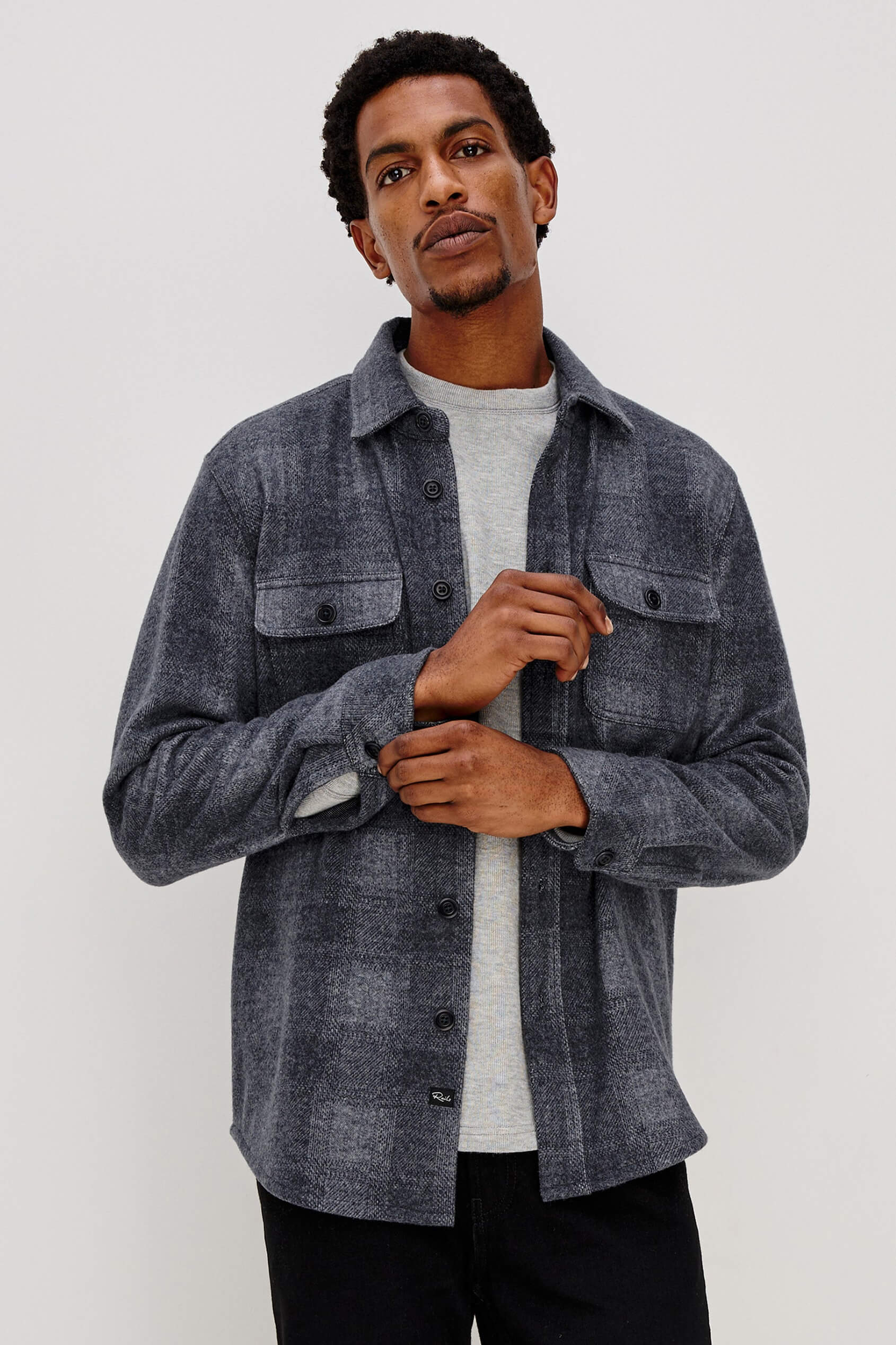 Rails Alder Shirt in dusk eclipse