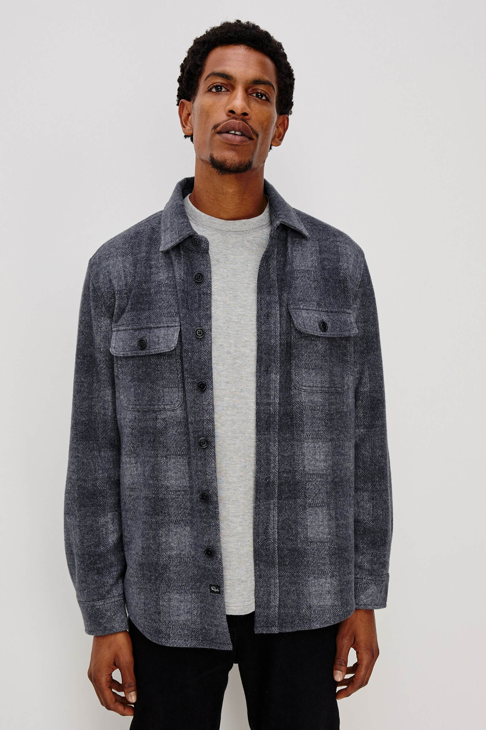 Rails Alder Shirt in dusk eclipse