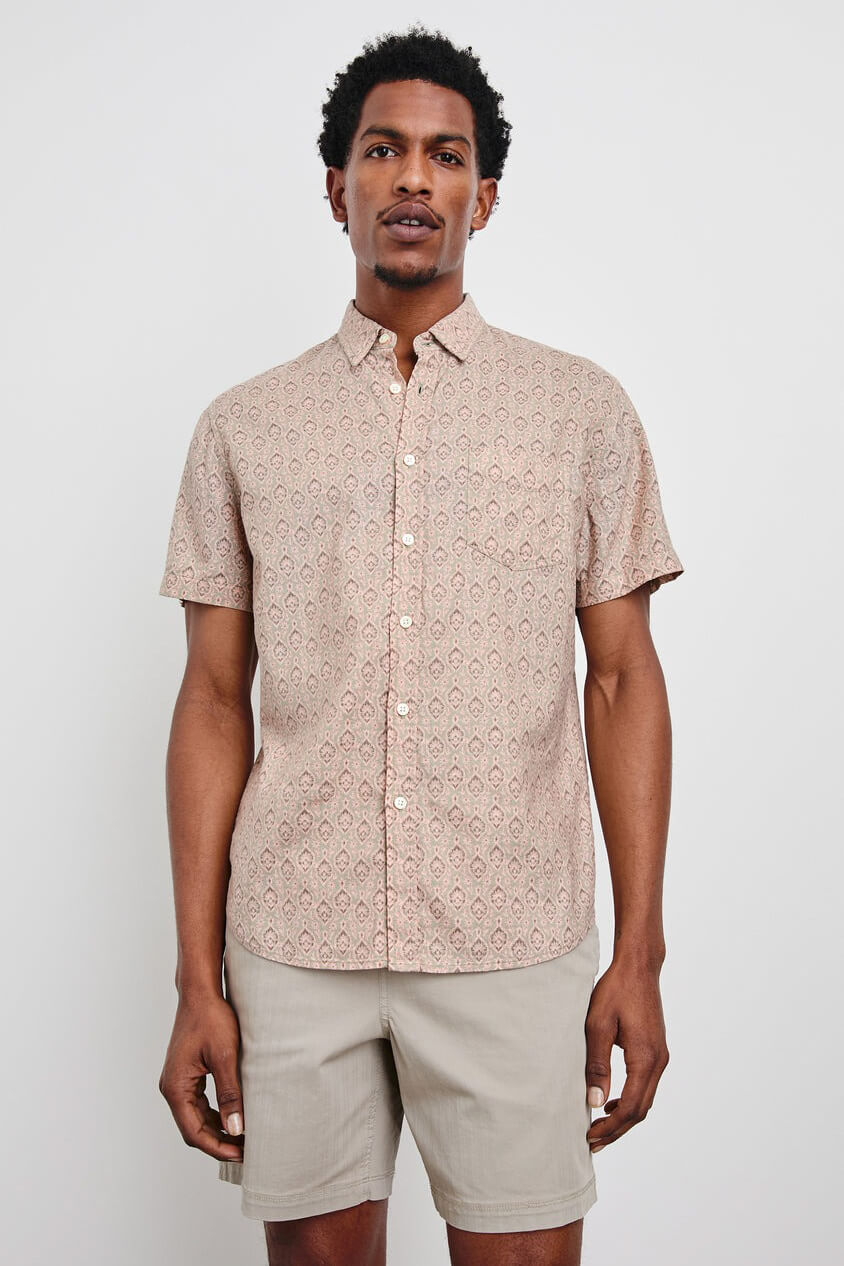 Rails Carson Shirt in pendant batik flamingo