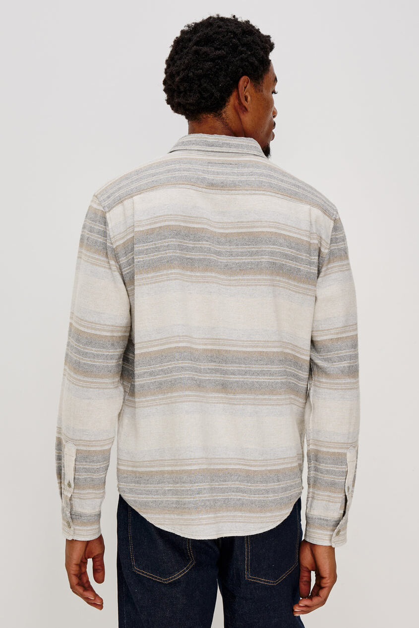 Rails Ivan Shirt in lunar rock