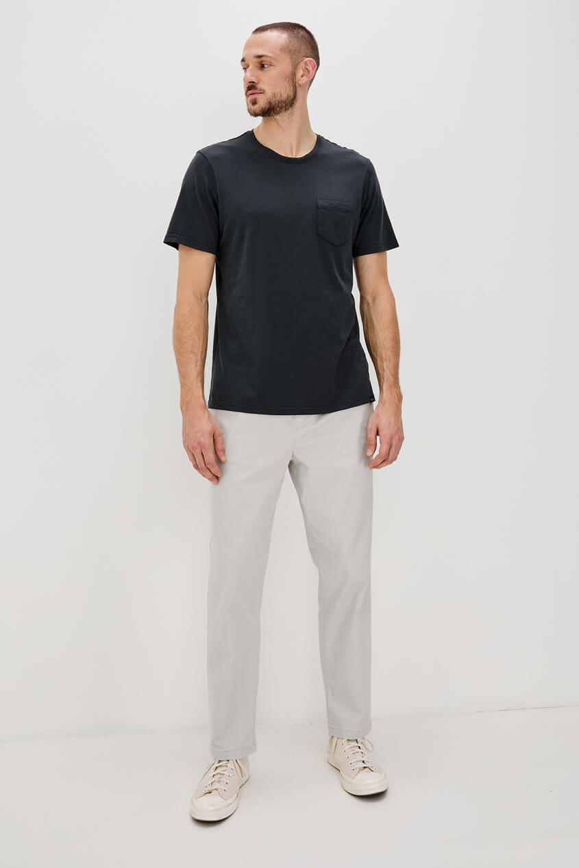 Rails Johnny T shirt in carbon