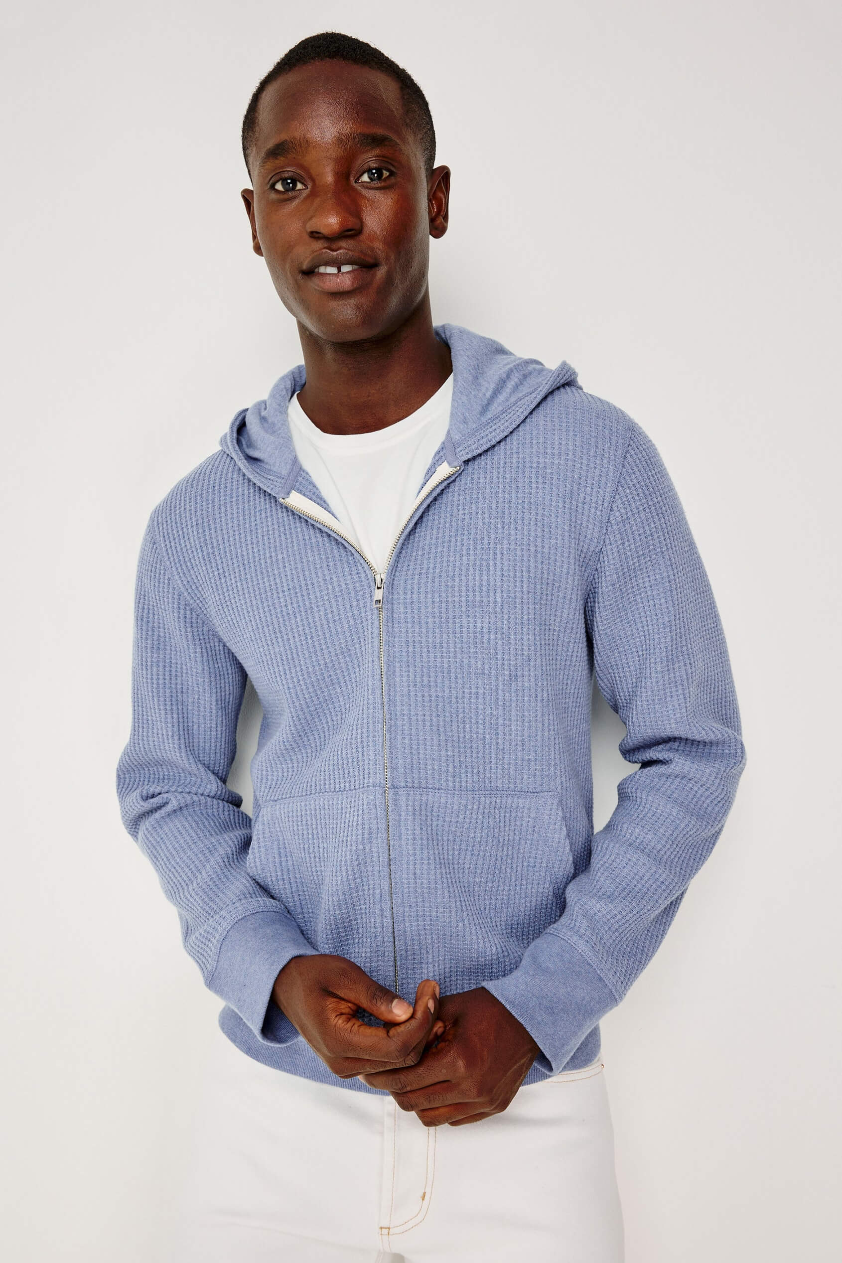 Rails Kenton Hoodie in blue heather