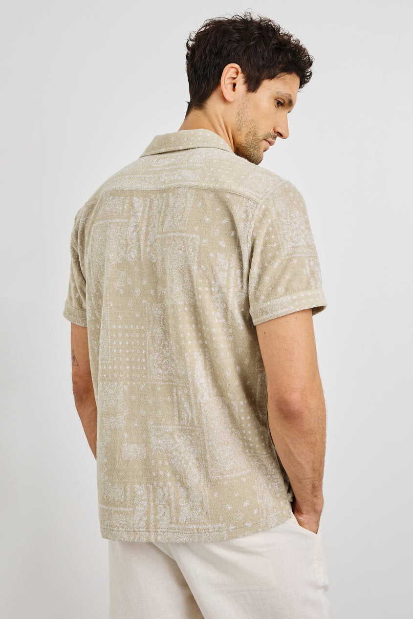 Rails Maverick Shirt in bandana craft paper