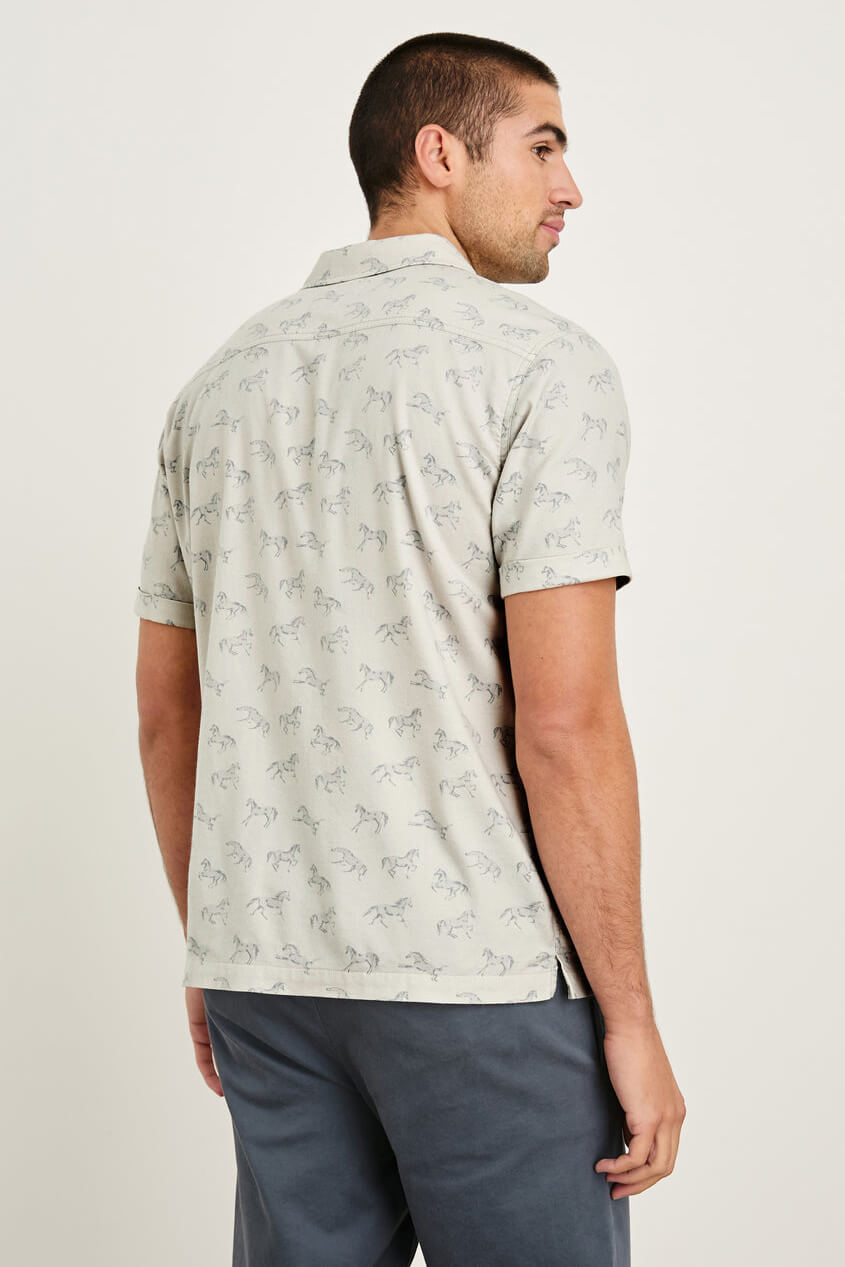 Rails Moreno Shirt in stallion parchment indigo
