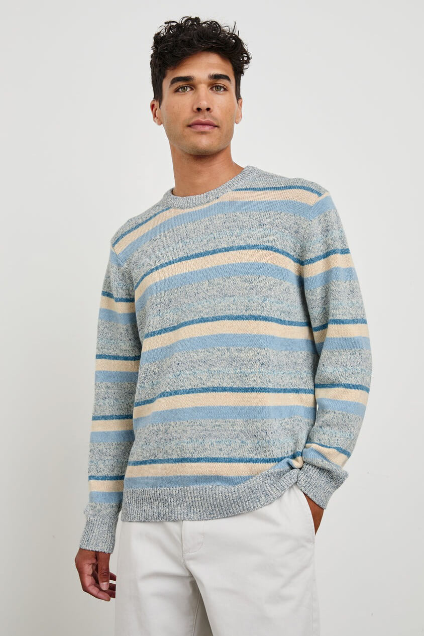 Rails Olsen sweater in blue stripe