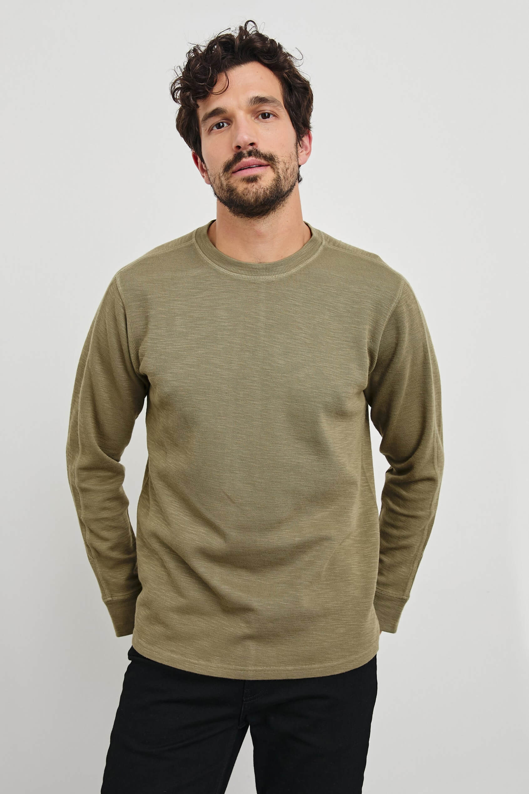 Rails Rheese thermal in olive green