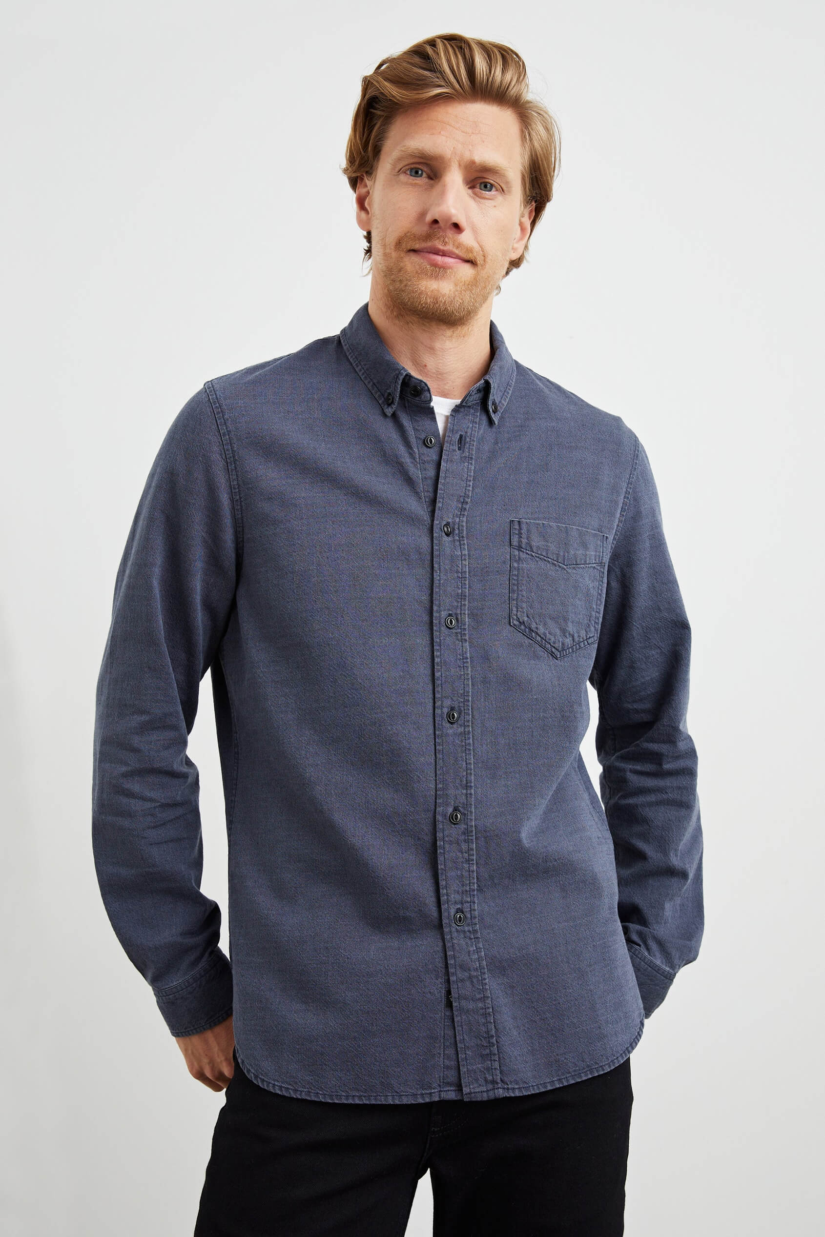 Rails Tristan Shirt in mountain eclipse