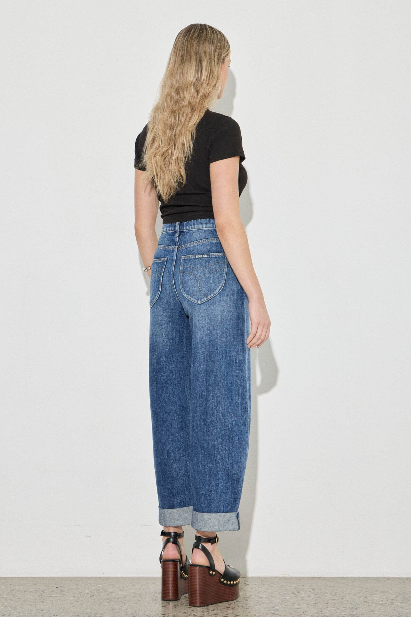 Rolla's Gigi Barrel Jean in Paris Texas
