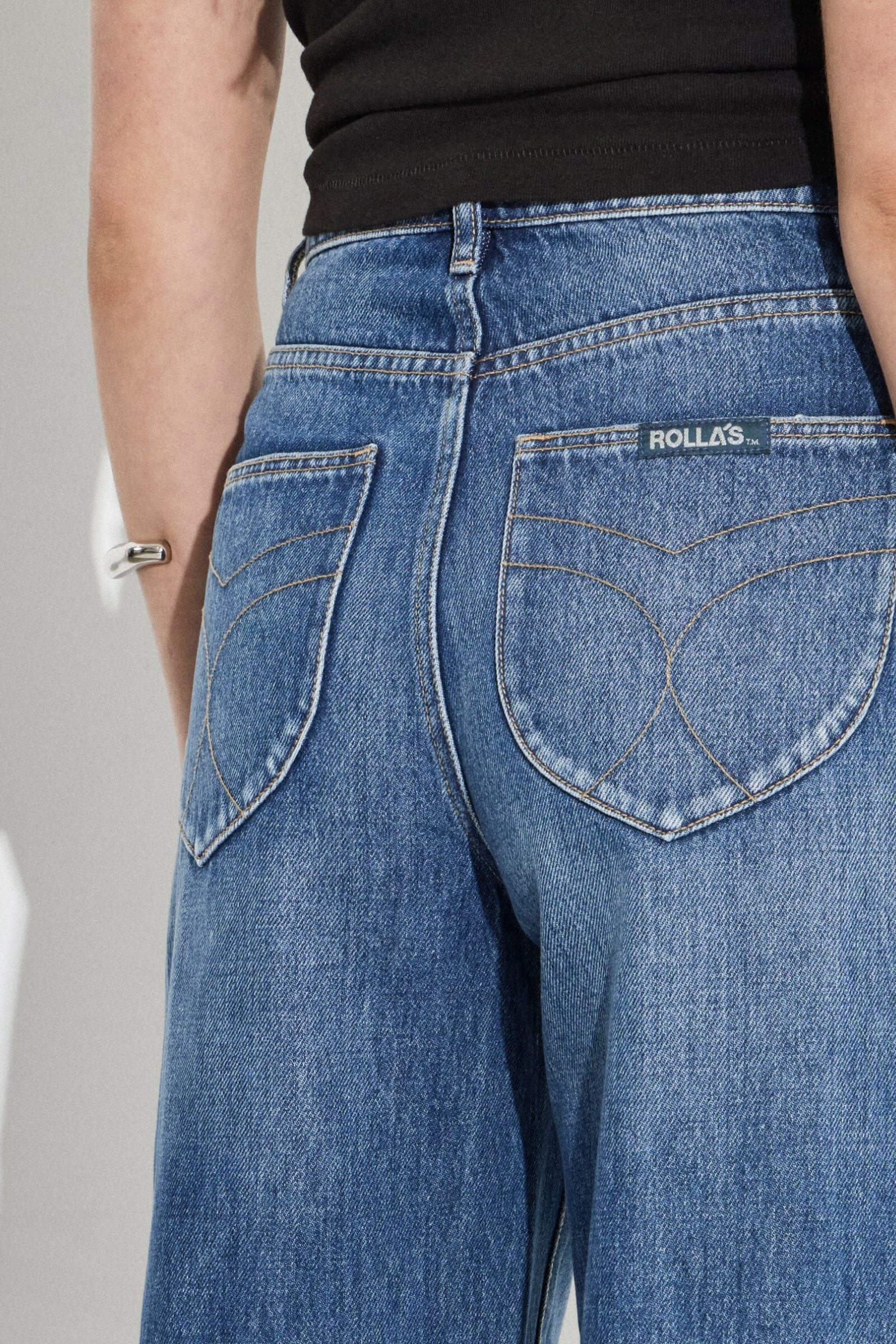 Rolla's Gigi Barrel Jean in Paris Texas