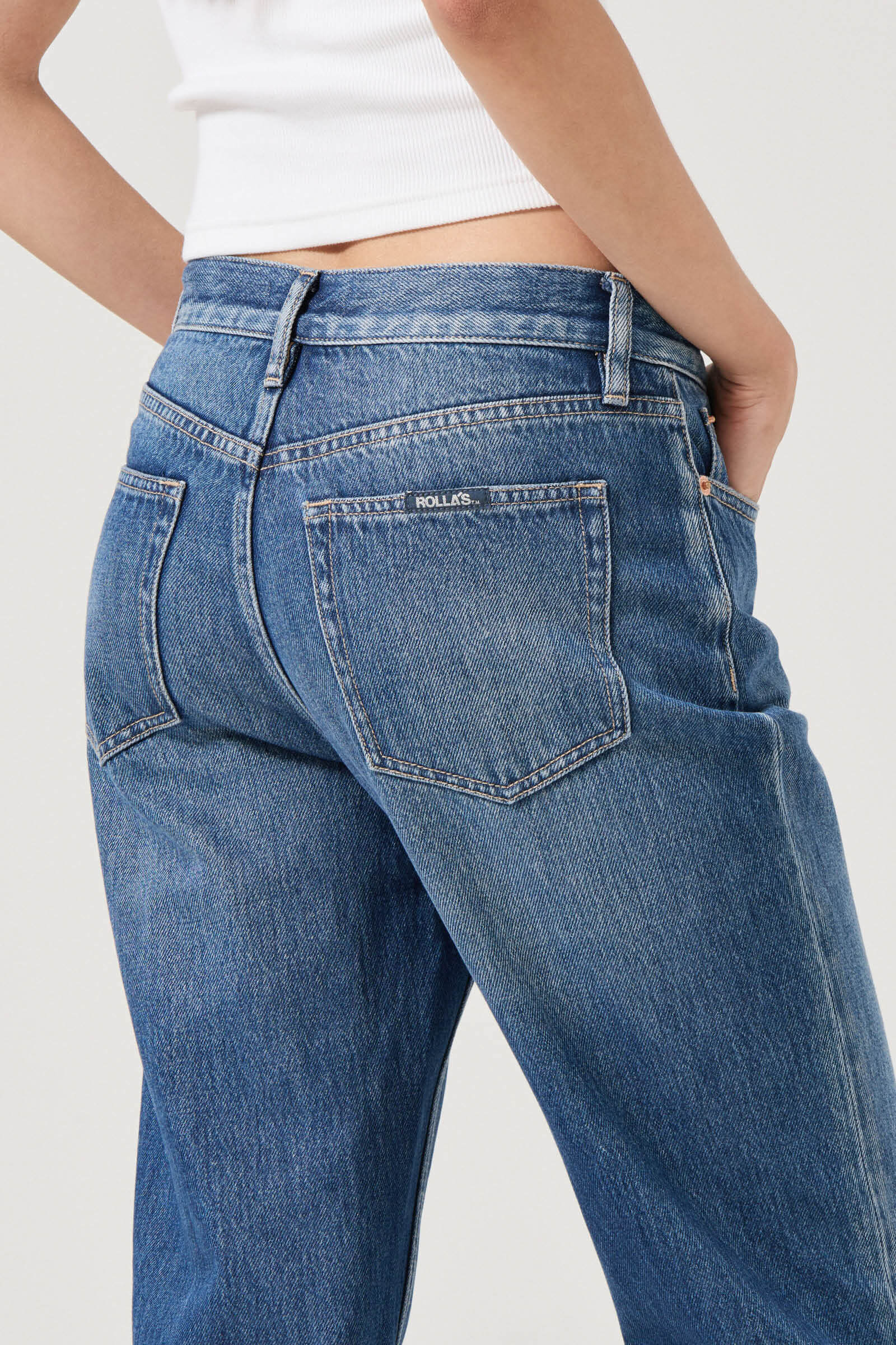 Rolla's Jeans 90s Boyfriend Jeans in paris texas