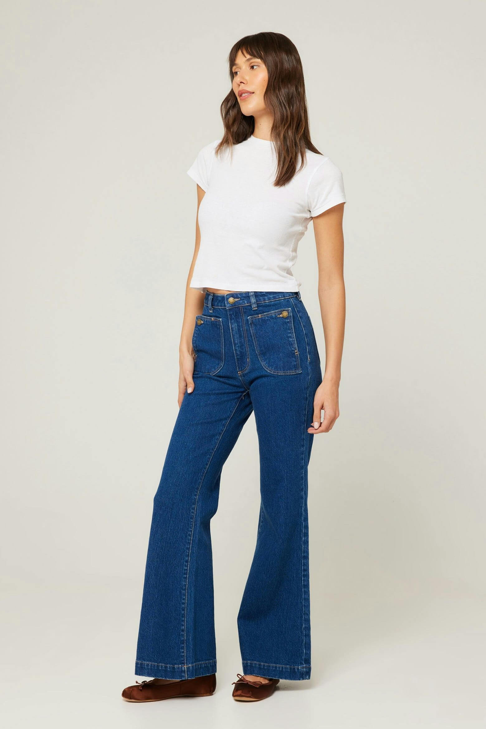 Rollas Jeans eastcoast flare in natalie