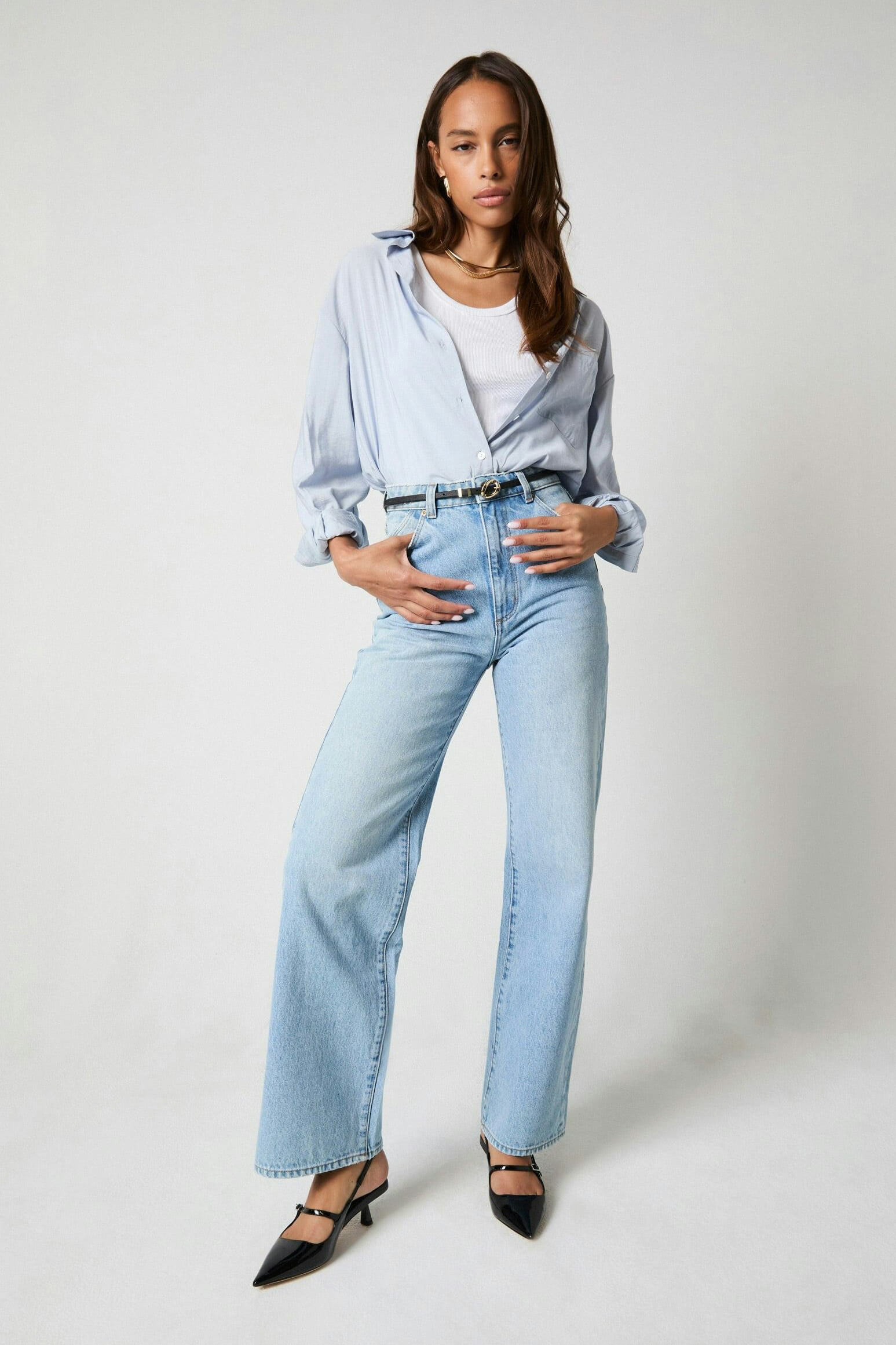 Rolla's Jeans Heidi ankle jeans in old stone