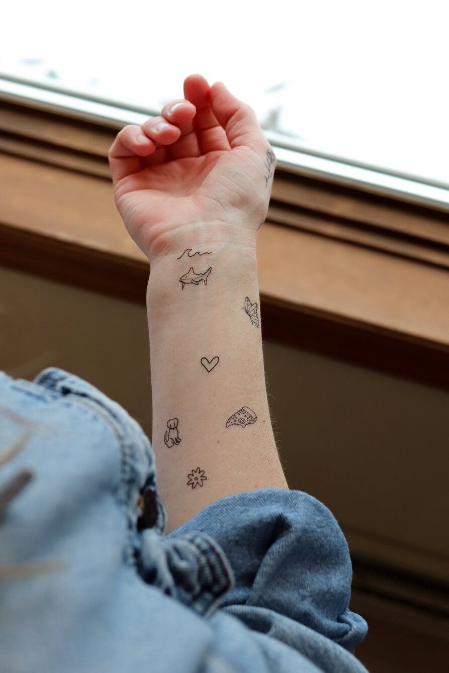 Saint & Company tiny tats tattoos