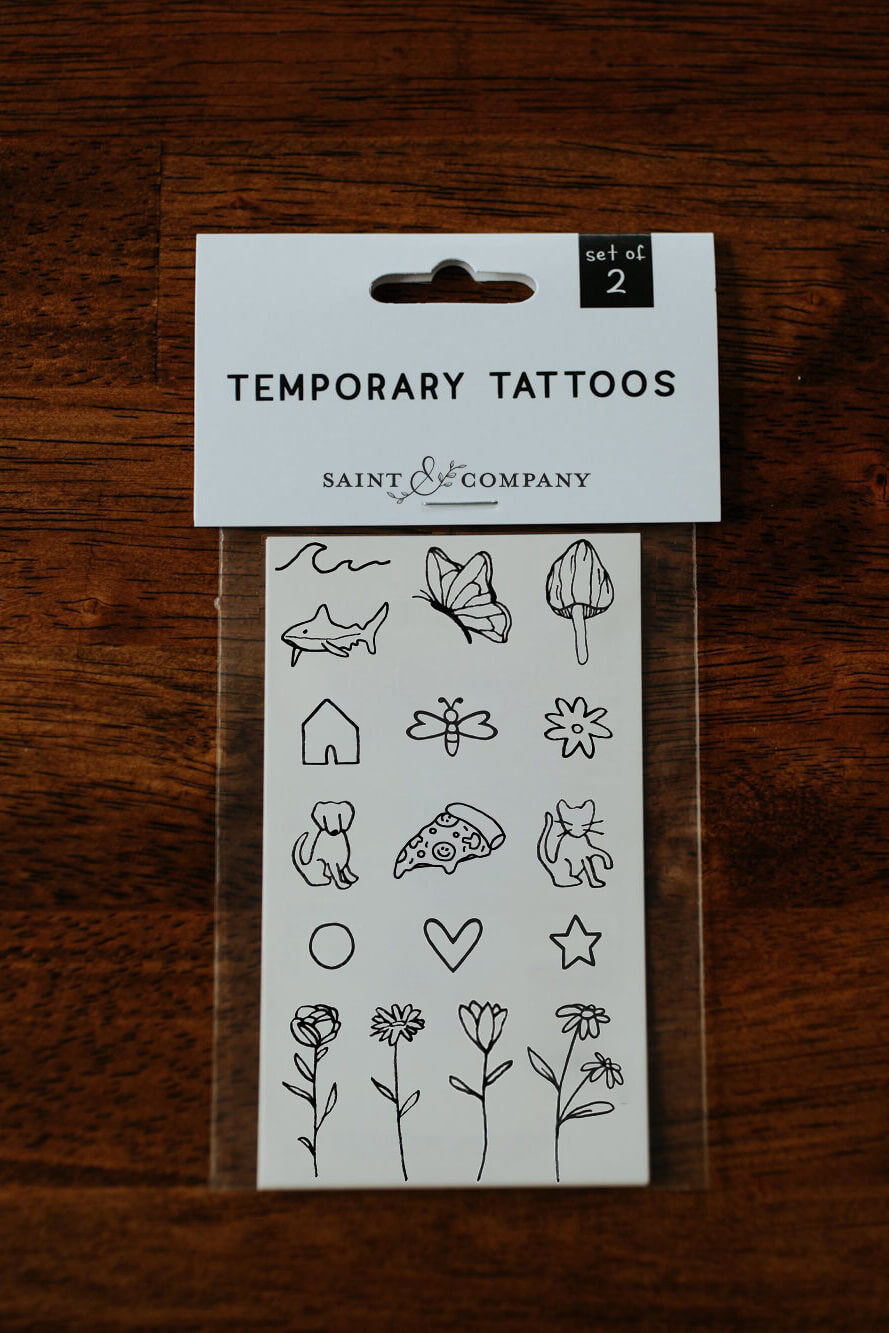 Saint & Company tiny tats tattoos