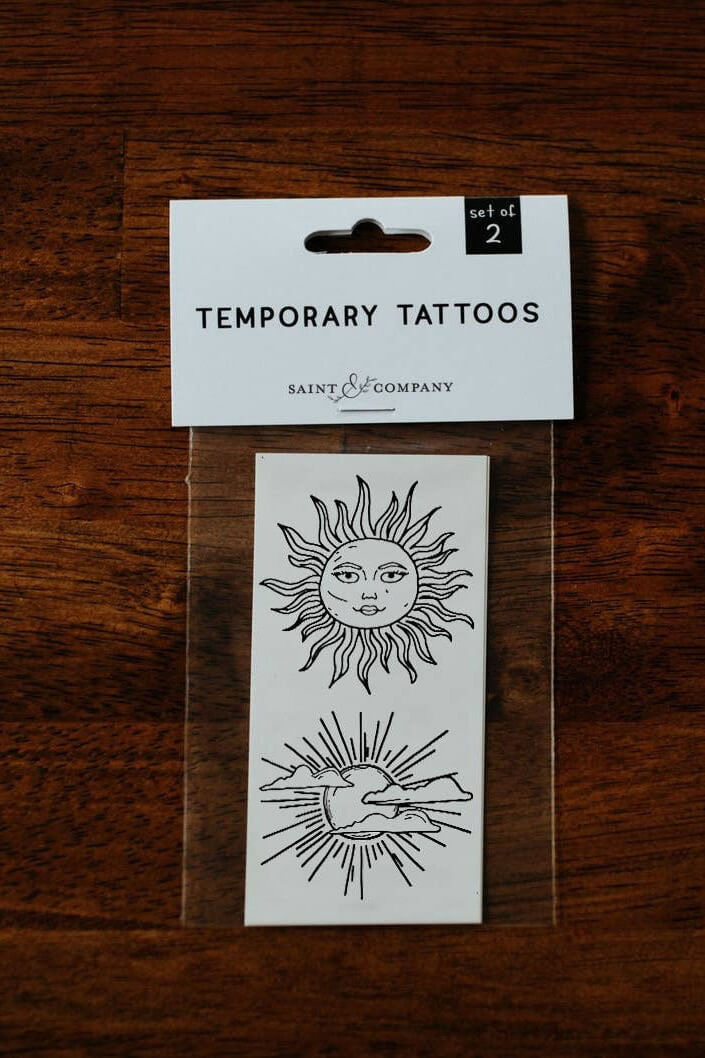 Saint & Company Two Suns Tattoo