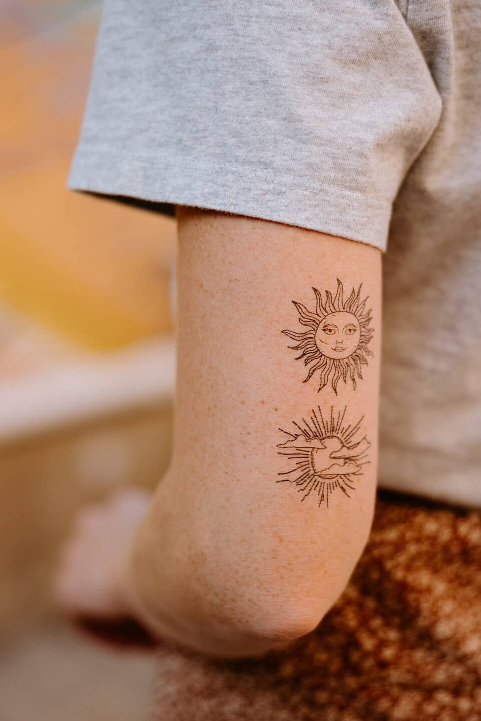 Saint & Company Two Suns Tattoo
