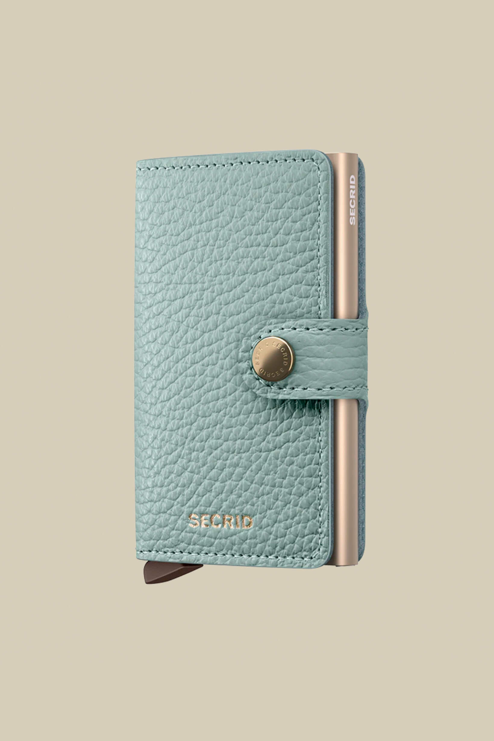 Secrid miniwallet in pebble sea green