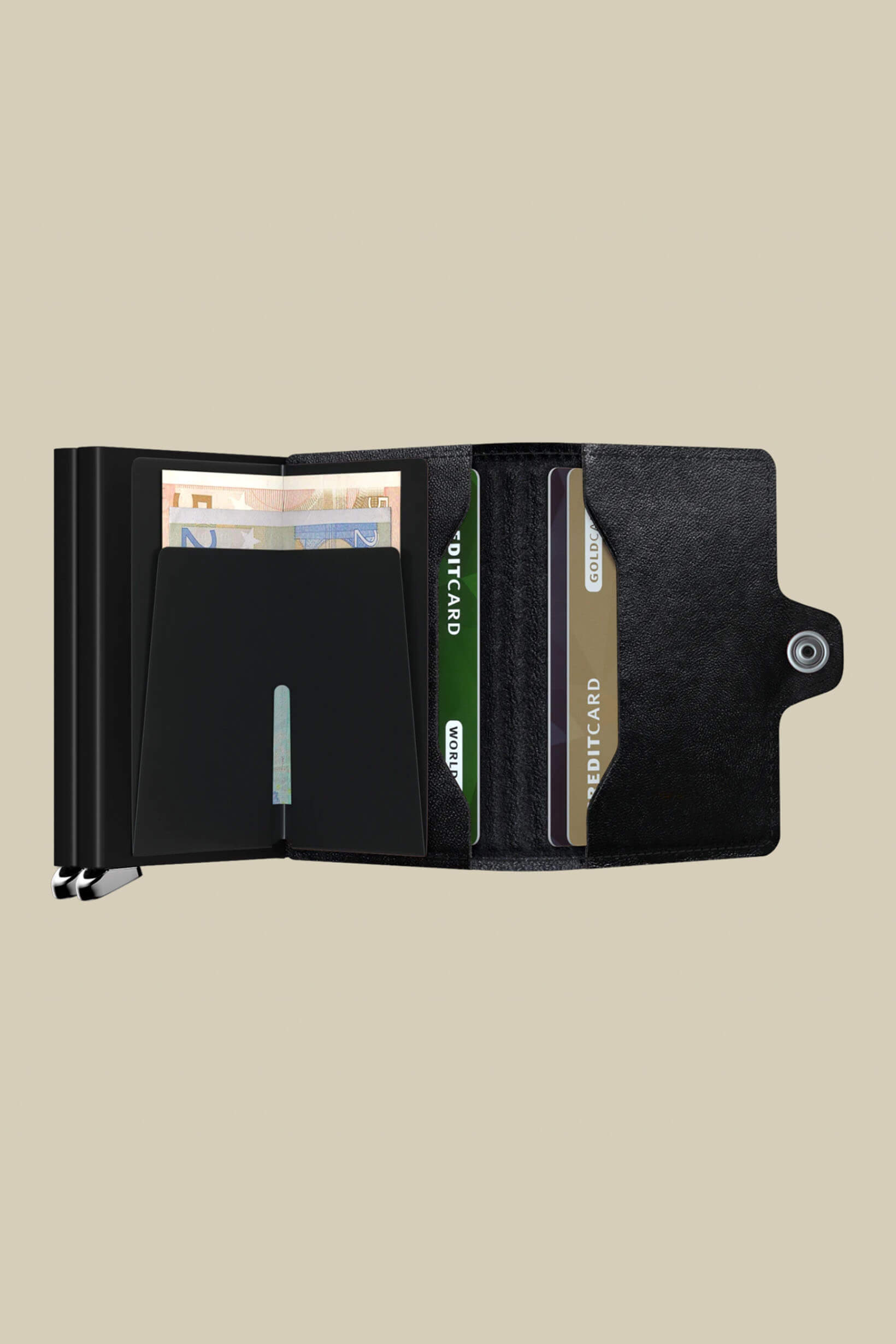 Secrid wallets premium twinwallet in emboss lines black