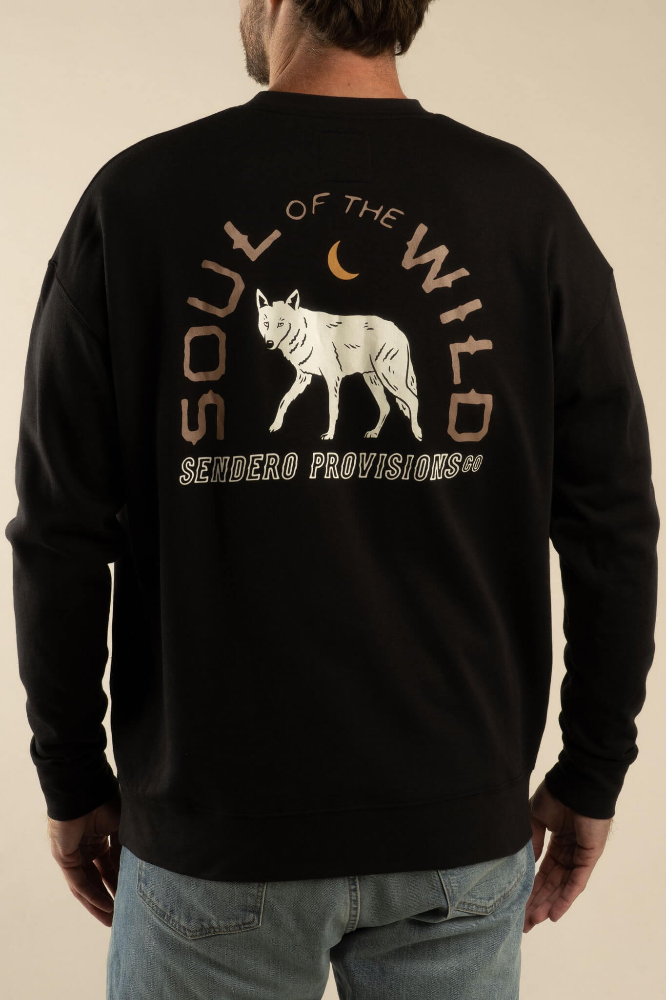 Sendero Solitario Sweatshirt in black