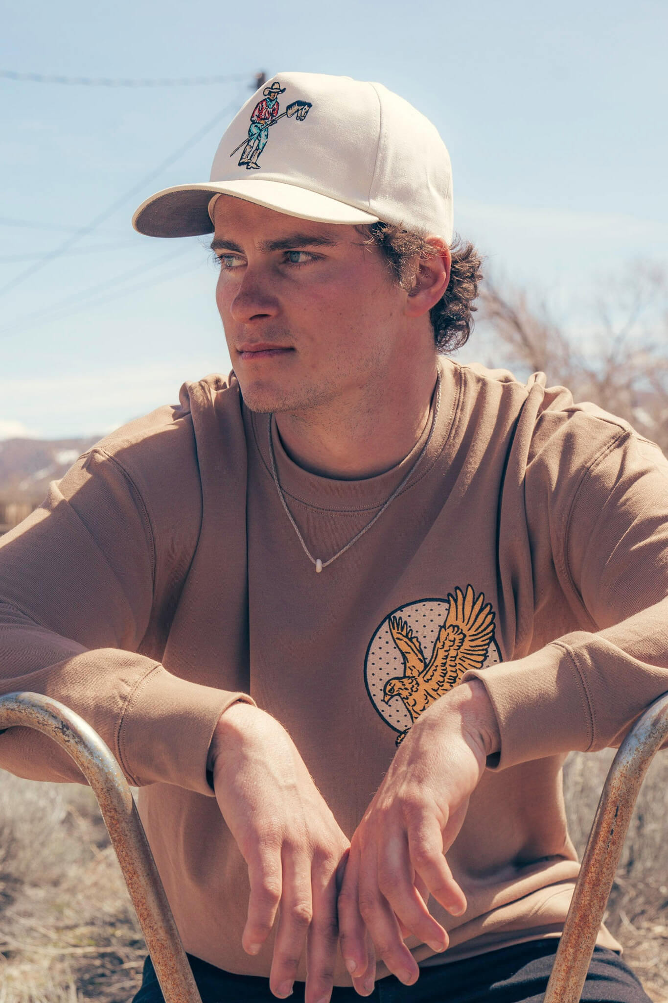 Sendero Stick Horse Hat in cream