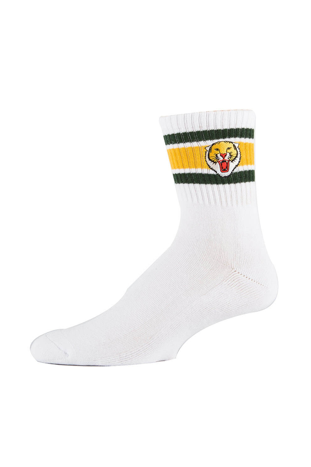 Sock It Up mens athletic mid crew in eye of the tiger