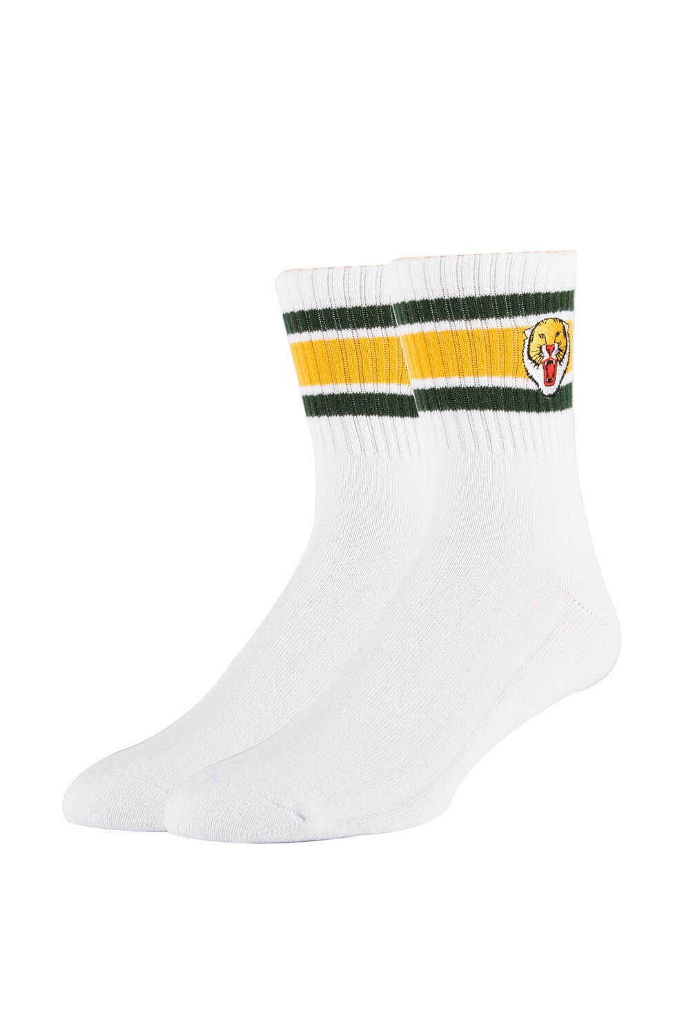 Sock It Up mens athletic mid crew in eye of the tiger