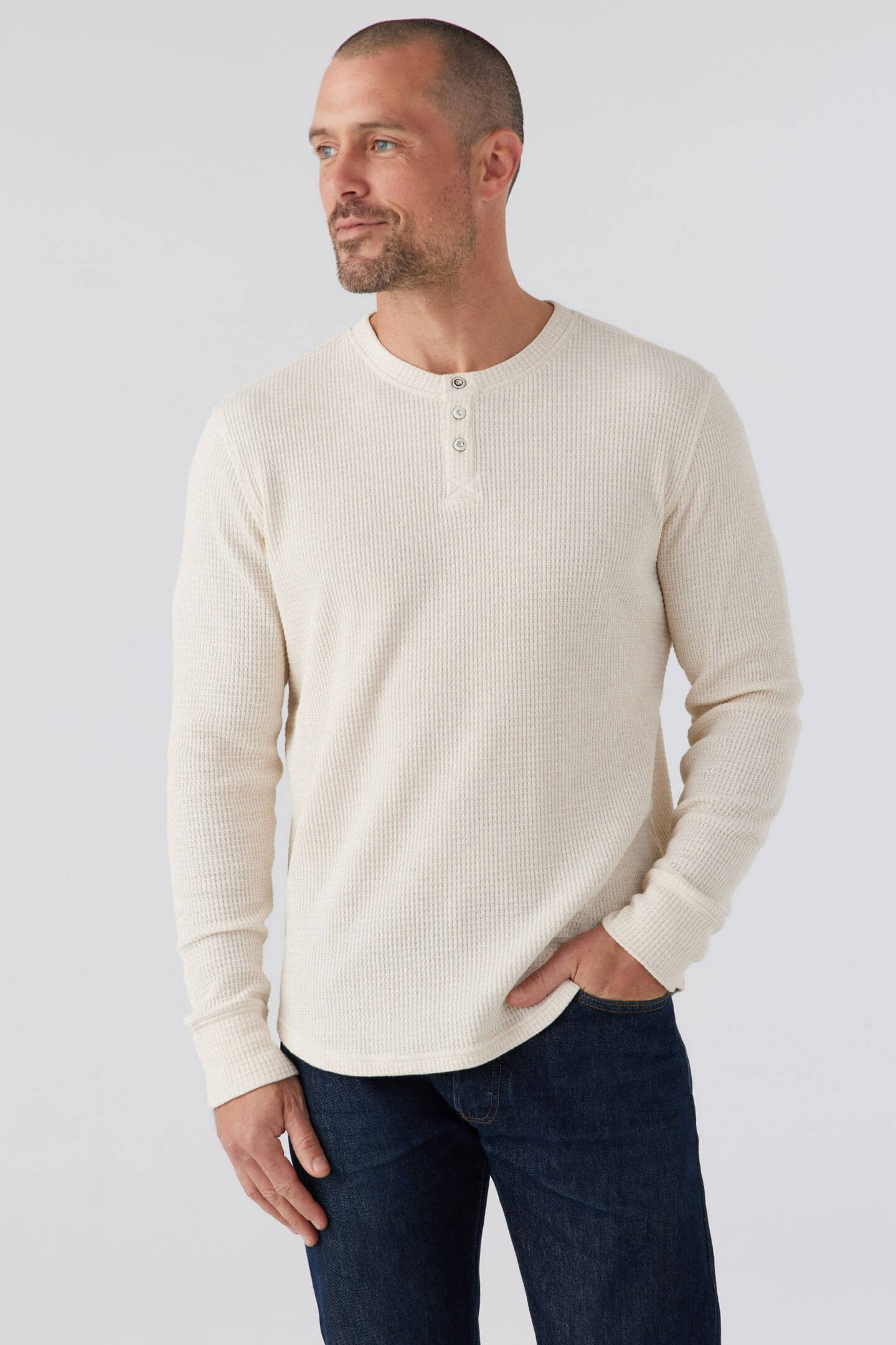 Sol Angeles elm henley in oatmeal