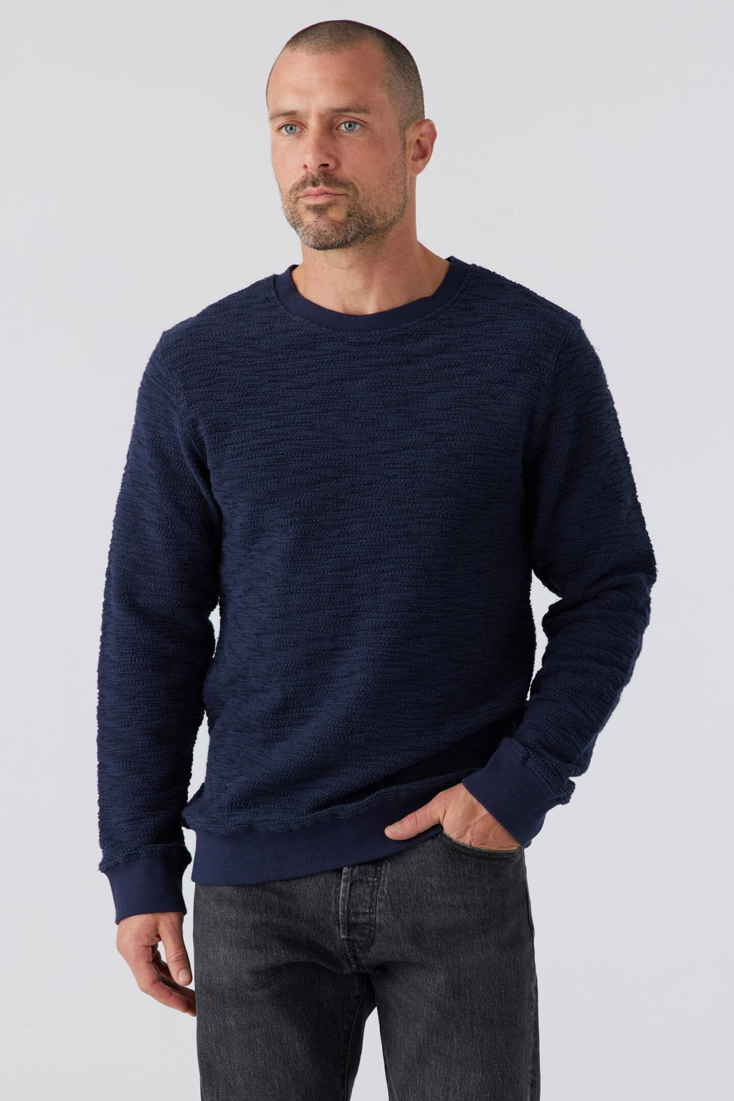 Sol Angeles linden pullover in indigo