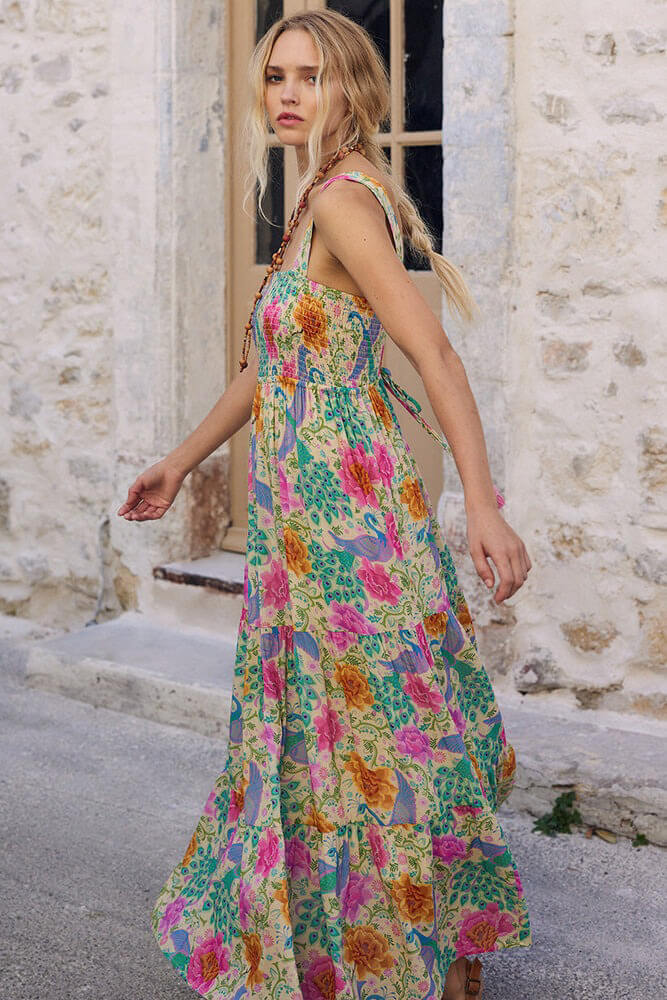 Spell Boheme Strappy Maxi Dress in spring