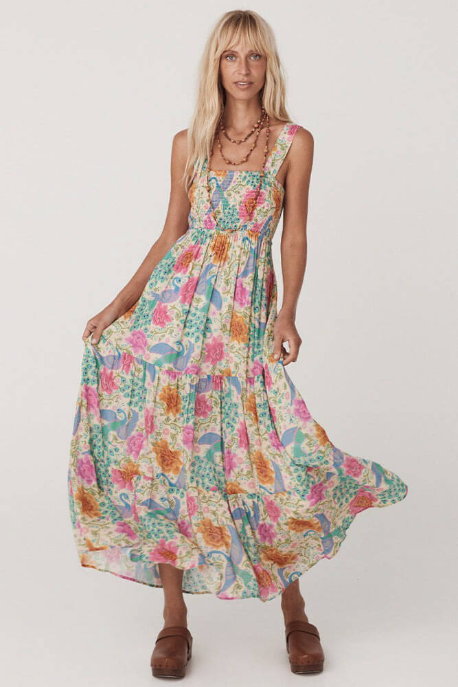 Spell Boheme Strappy Maxi Dress in spring