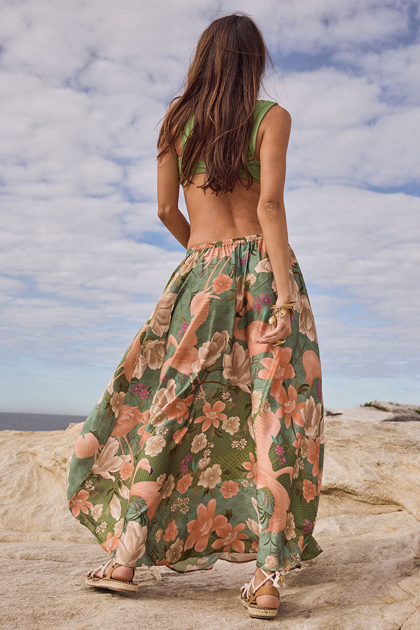 Spell Floridian Maxi Skirt
