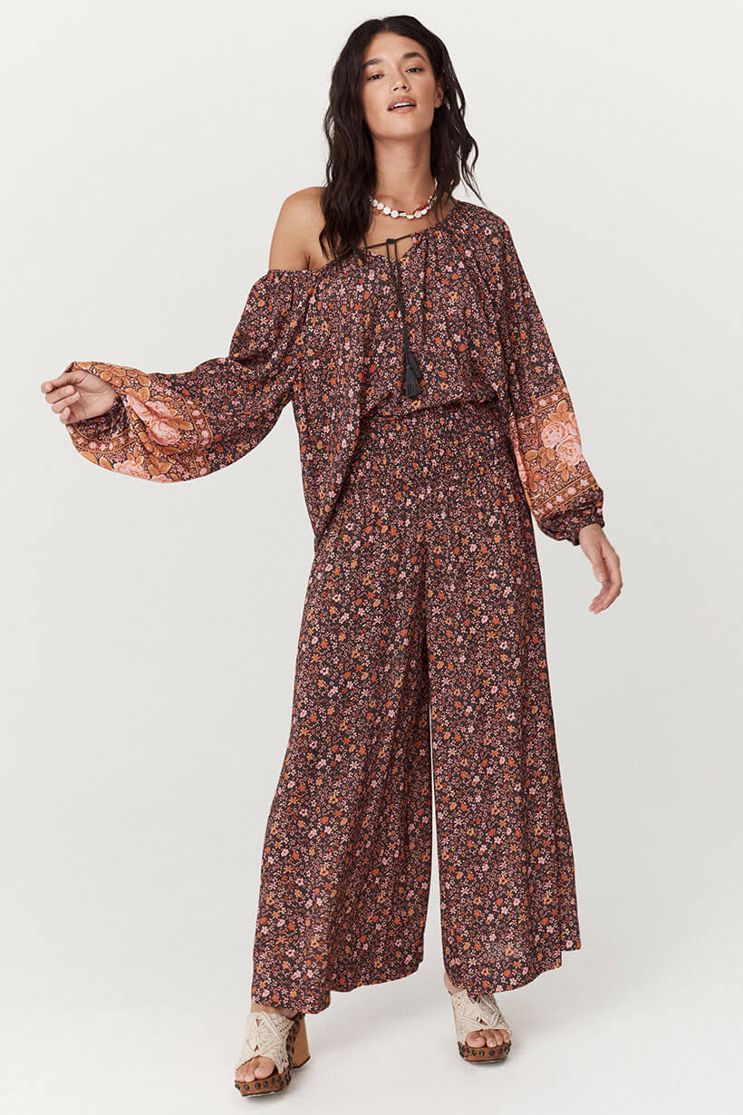 Spell love jetty wide leg pant in balmy nights