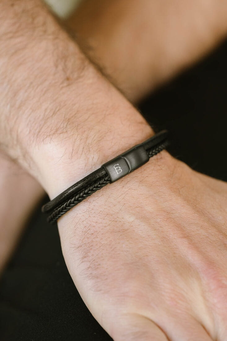 Steel and barnett black edition denby bracelet