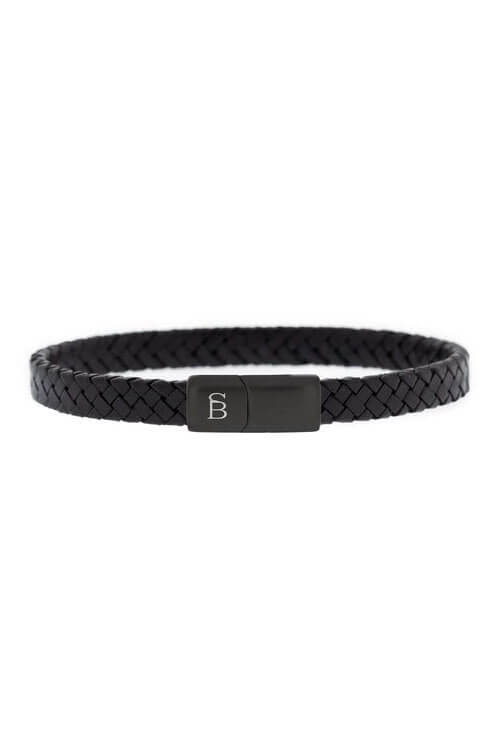 Steel and Barnett black edition riley bracelet