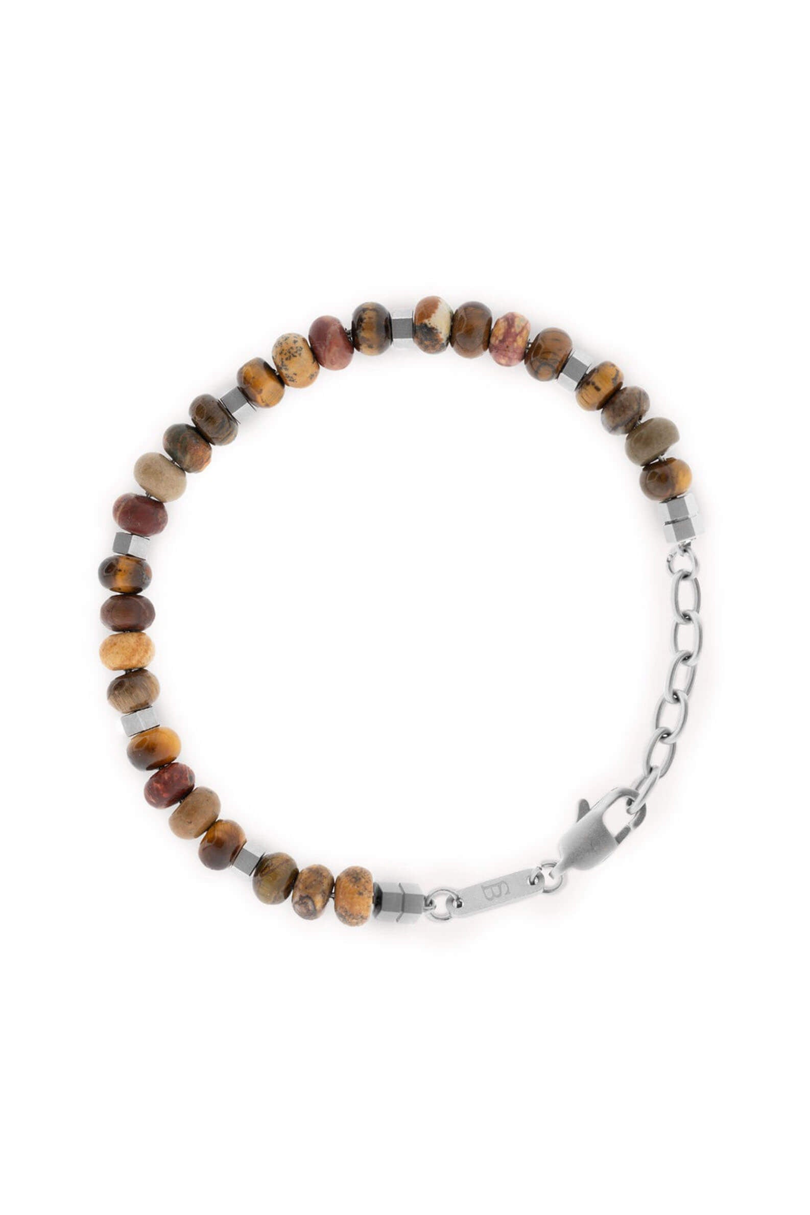 Steel & Barnett Cyrus bracelet in terracotta