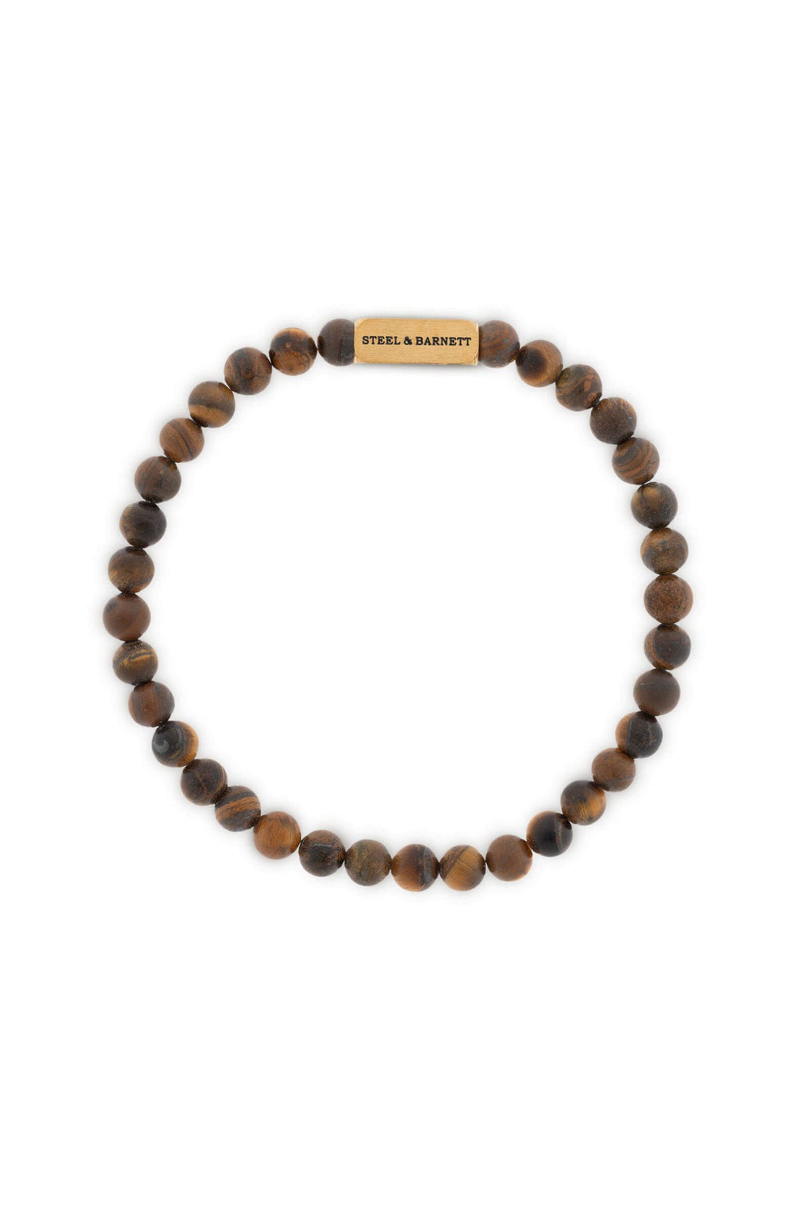 Steel & Barnett Natural bracelet in tiger gold