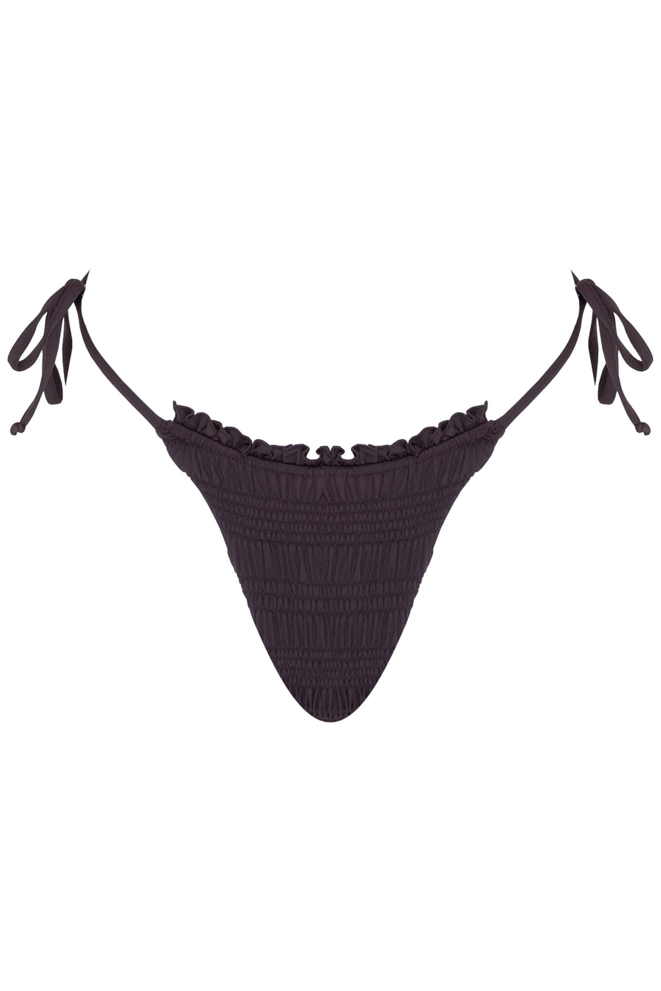 Stone Fox Swim Bree Bottom in cacao