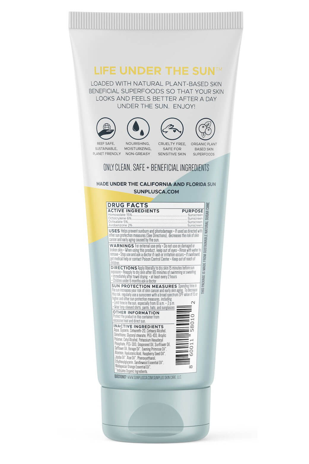 SunPlus Superfood Hyaluronic Acid Sunscreen SPF 30