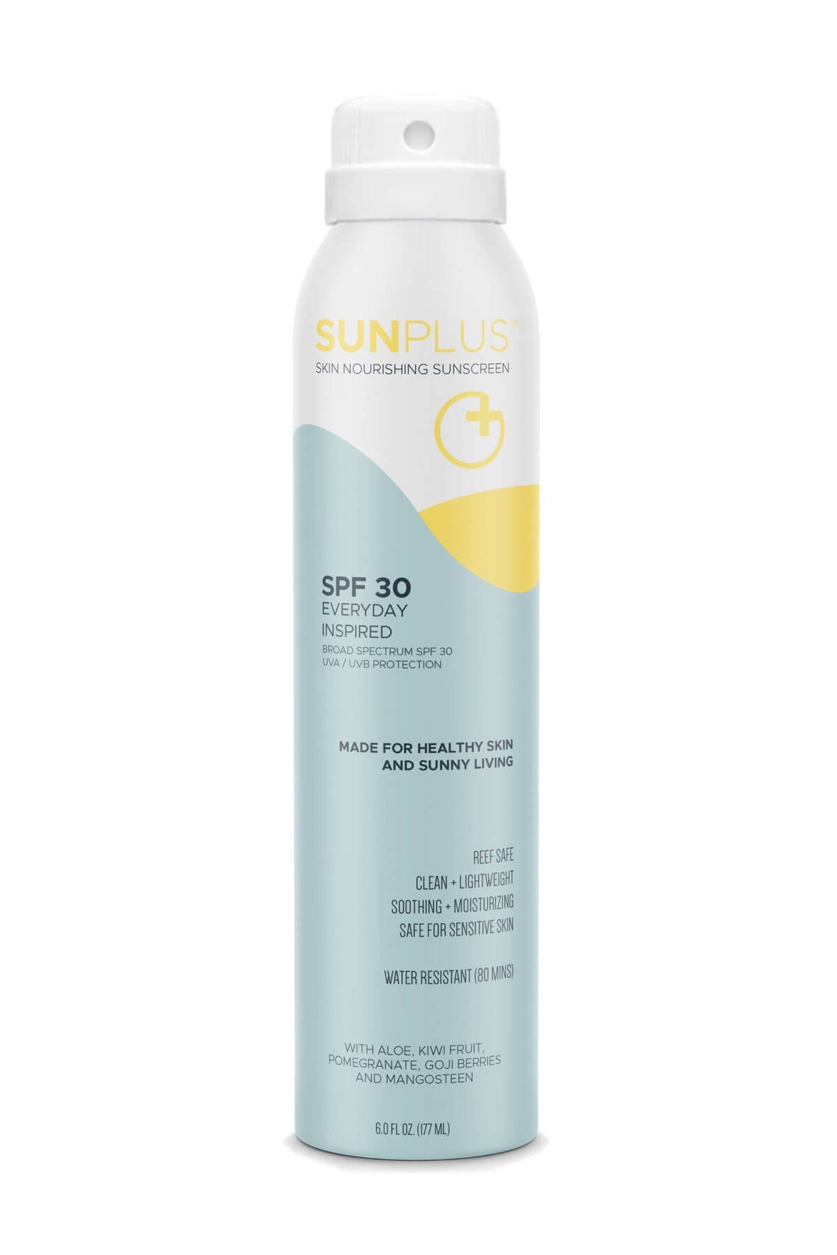 SunPlus Superfood Vitamin E lightweight sun protection spray SPF30