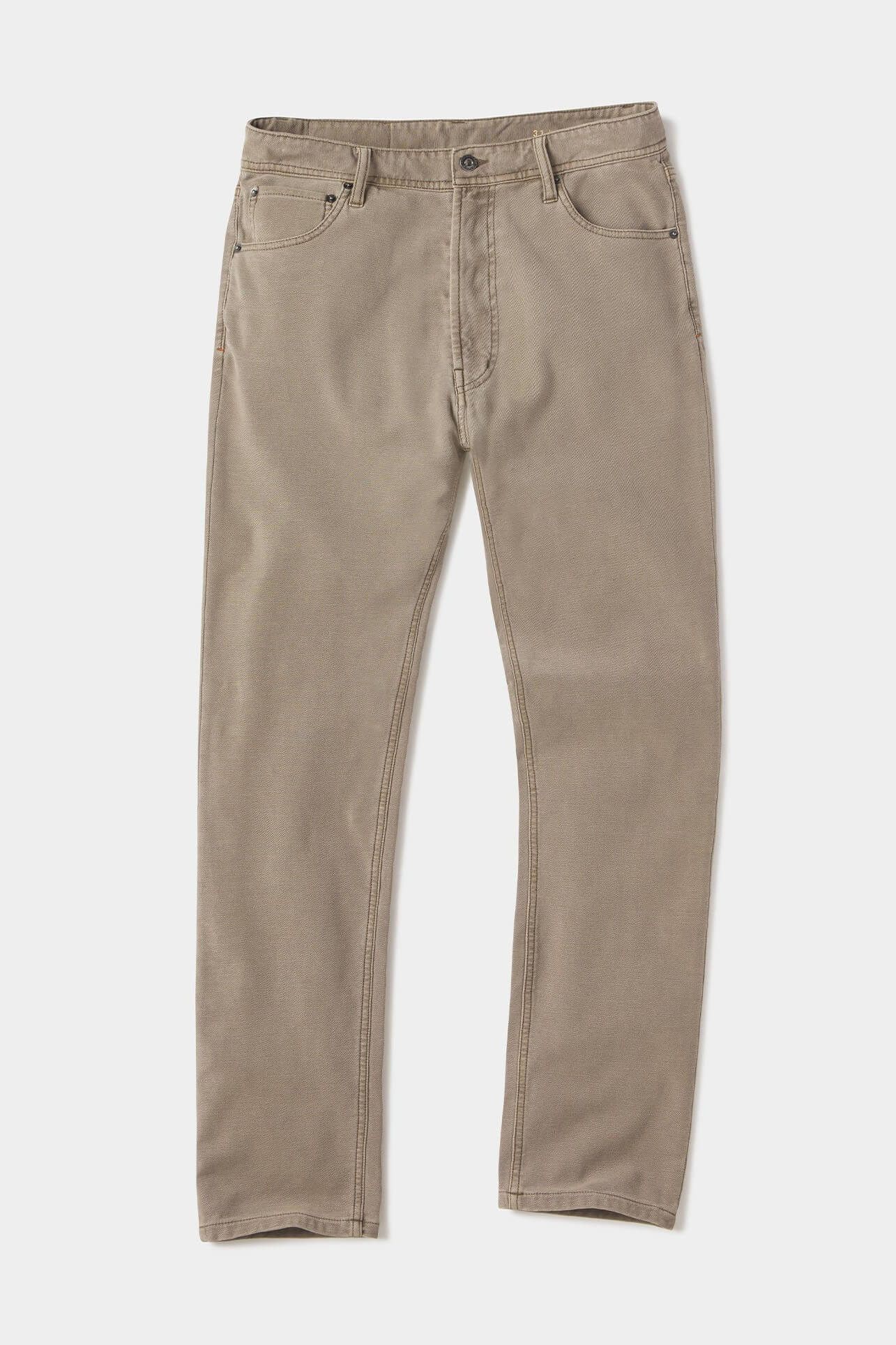 The Normal Brand comfort terry pant in taupe 