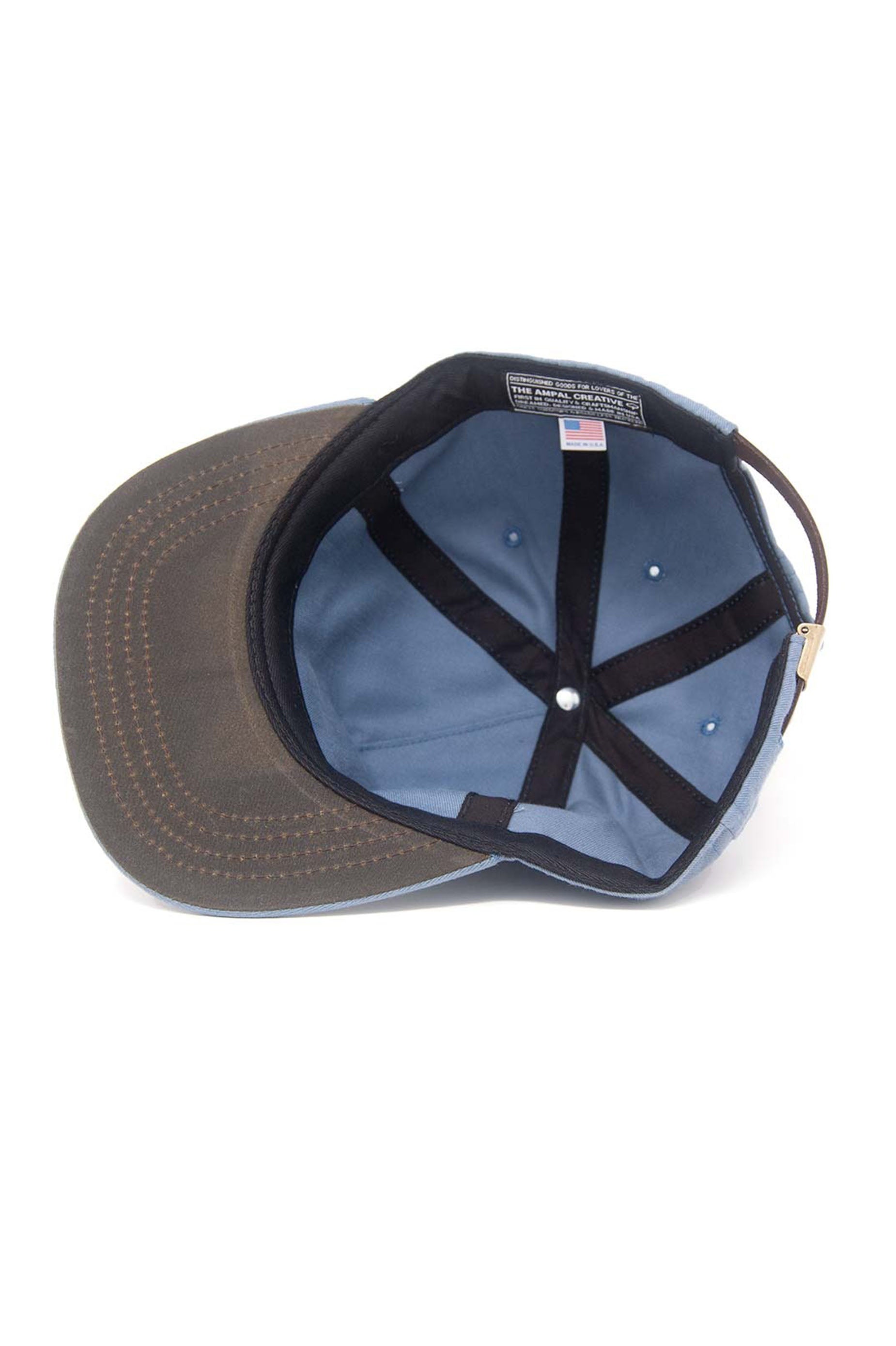 The Ampal Creative campfire strapback hat