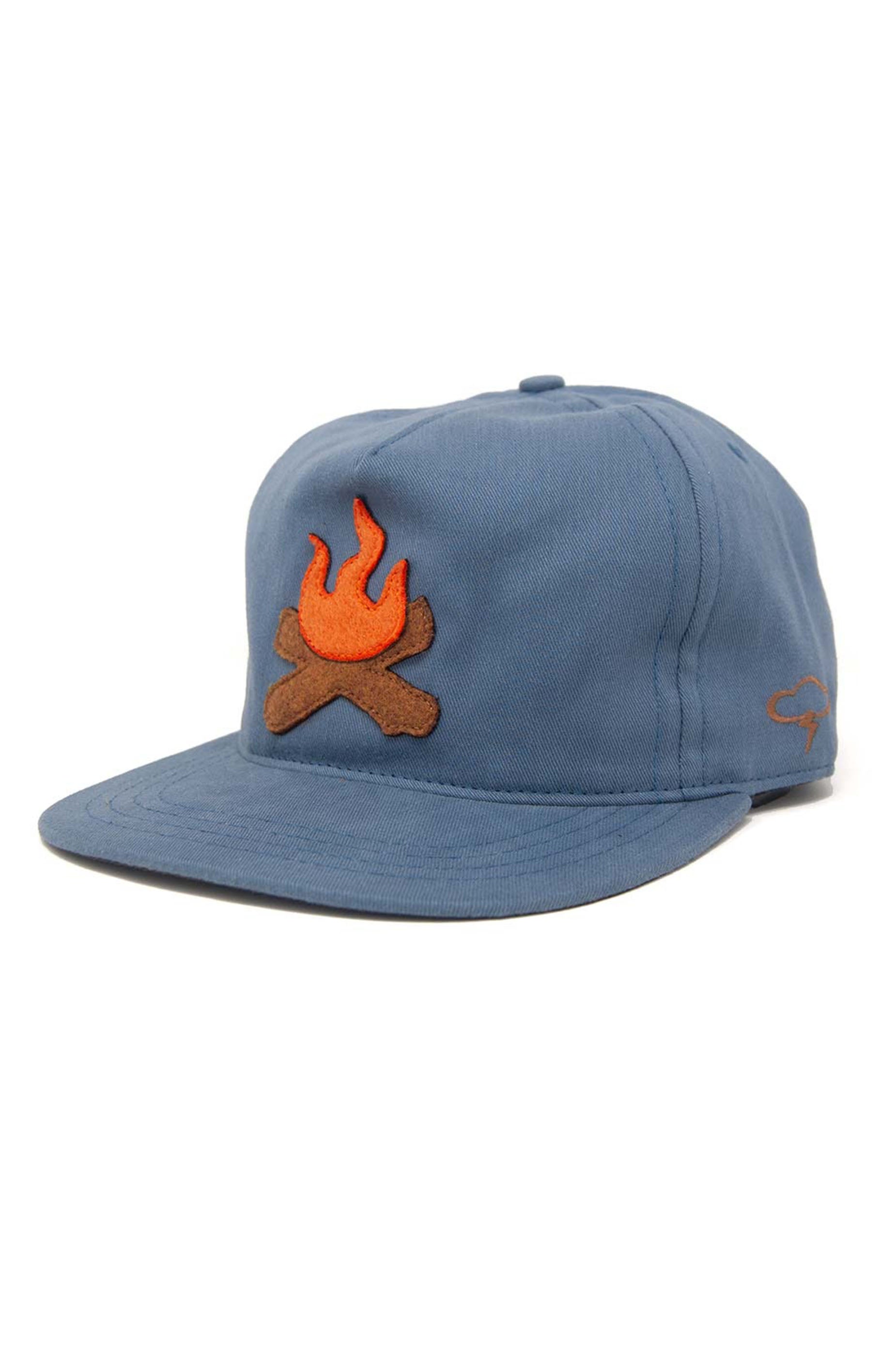 The Ampal Creative campfire strapback hat